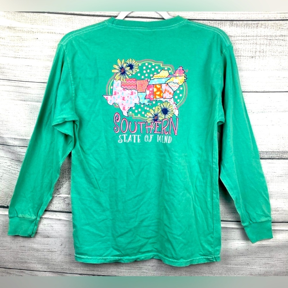 Benny & Belle Long Sleeve Shirt Girl’s Size Large New